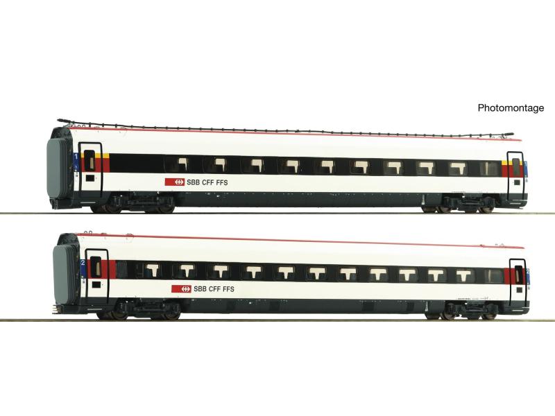 Roco 7710037 SBB ICN RABDe Wagenset DC